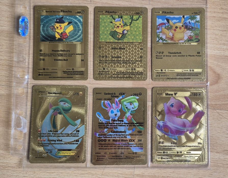 Pokémon TCG Gold Cards