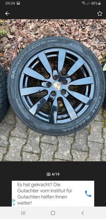 Kola zimowe Porsche cayenne