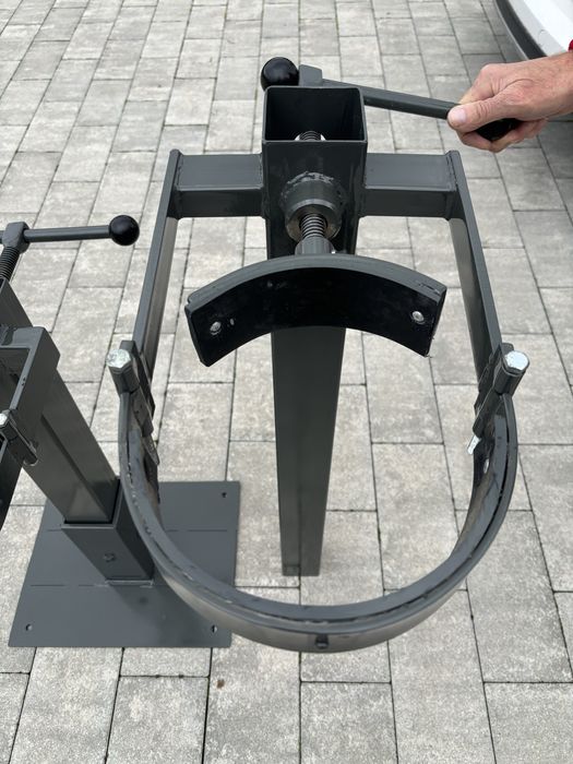 Uchwyt do mocowania butli Co2, tlen, mix, argon