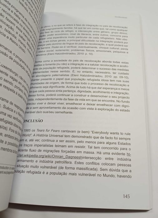 Envelhecimento, coordenação André Dias Pereira