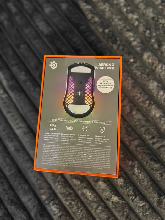 Mysz STEELSERIES Aerox 3 Wireless Onyx