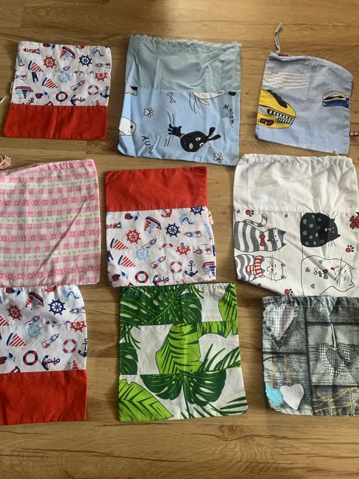 Woreczki bawelniane 9 szt