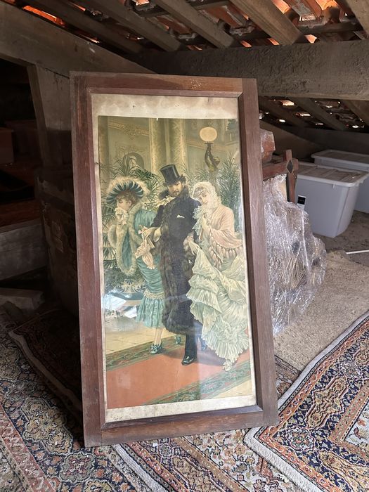 Quadro Vinatge a Cores