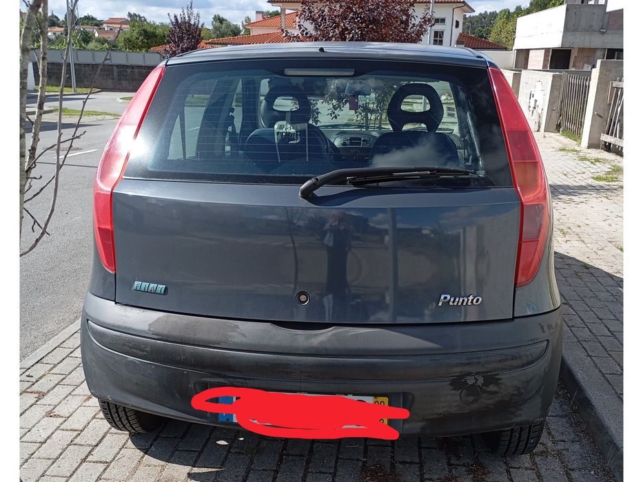 Venda Fiat Punto 2000 com 5 portas em cinza