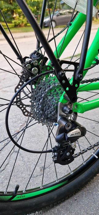 Велосипед 27,5" Pride MARVEL 7.2 зелений 2018 (рама L)