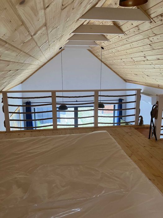 Domki „Bajka” nad jeziorem przy plaży w Zaździerzu