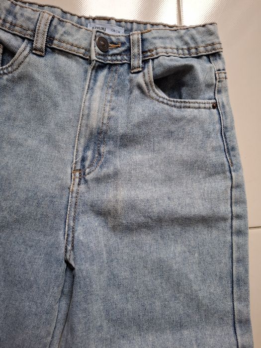 Spodnie z szeroką nogawką Sinsay