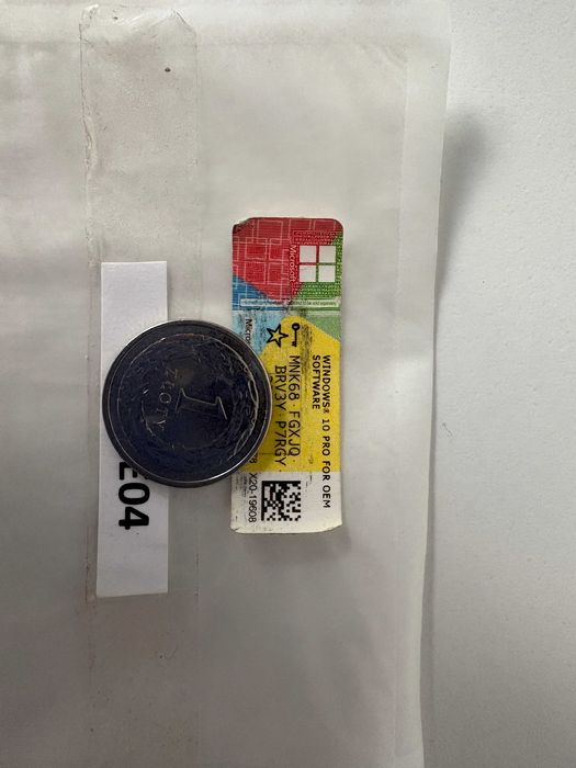 Windows 10 Pro COA oryginalna naklejka certyfikat klucz Windows 11