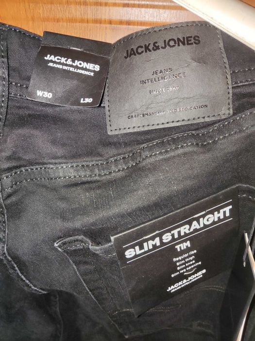 Dżinsy JACK&JONES JJITIM JJORIGINAL GE 789 W30 L30 nowe slim straight