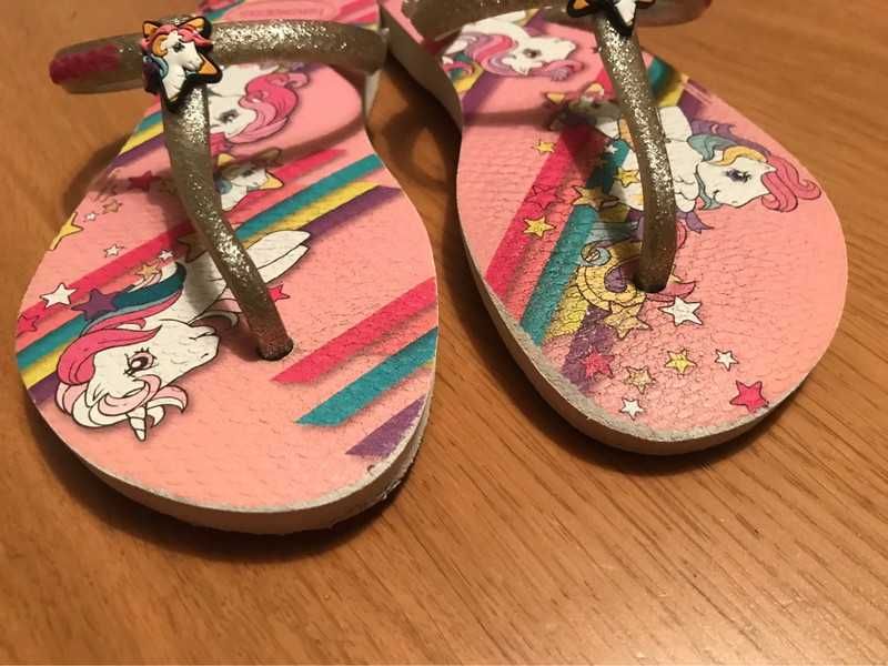 Havaianas My Little Pony Unicorn tamanho EUR 31-32
