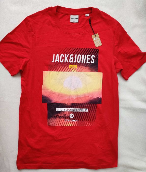 Jack & Jones Core koszulka z krótkim rękawem T-shirt nowa męska M
