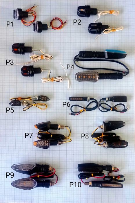 Фари стопи сигнали поворотники кнопки на електровелосипед самокат