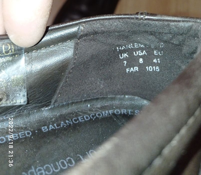 Туфли hotter (Англия)