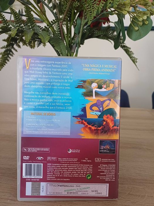 Fantasia 2000 (Disney) (DVD) - Novo