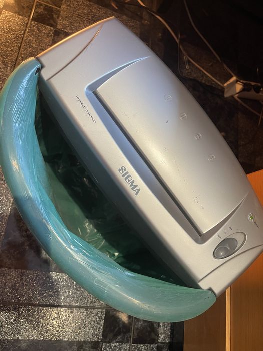 Destruidora de papel sigma 10 folhas