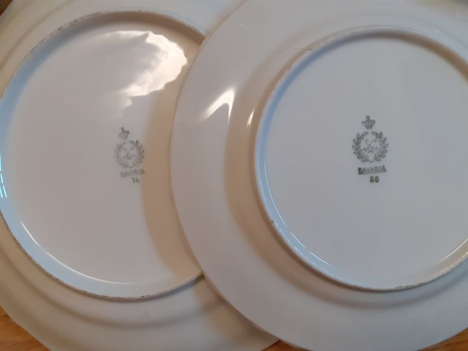 Conjunto BAVARIA 1 prato bolo + 12 pratos doce
