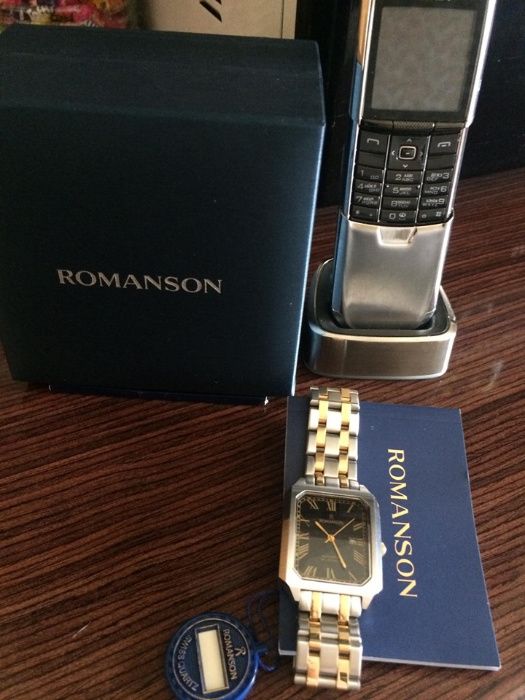 Часы Romanson gold plated (Швейцария)