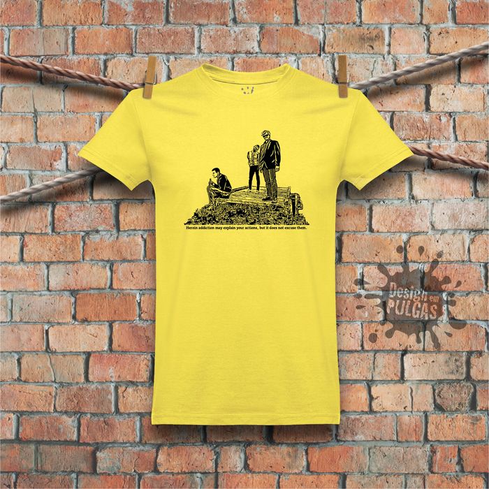 Trainspotting Renton Spud SickBoy T-shirt Sweat Hoodie - PORTES GRÁTIS