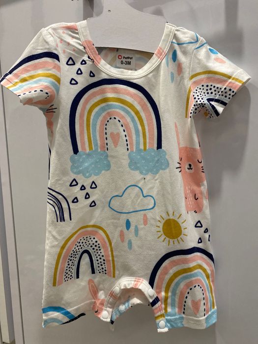 Macacão verão, bebé menina