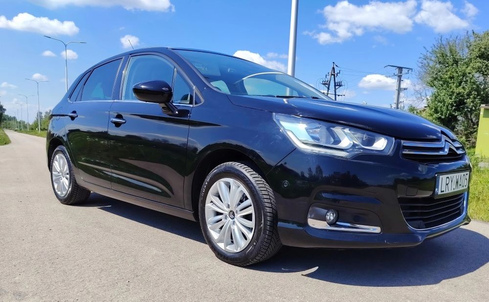 Citroen C4 II Lift 1.6 BlueHDI 100 km 2015r. najbogatsza wersja wyposażenia