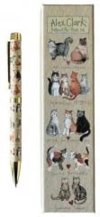 Długopis w pudełku Koty Alex Clark pudełko,47x178 mm