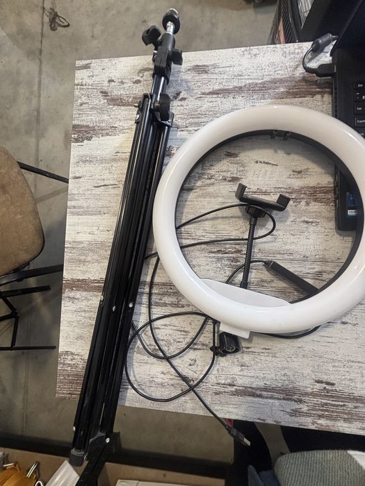Штатив на 2м та кільцева LED лампа