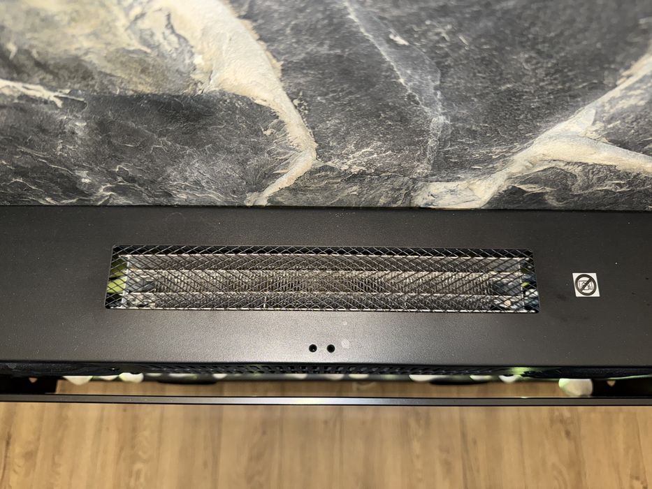 Kominek na święta! Biokominek elektryczny Vancouver AJ145 lampy LED