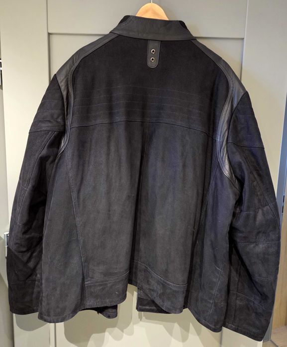 Kurtka skórzana męska XXL czarna Carlo Sarti