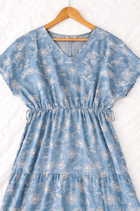 Vestido floral xl