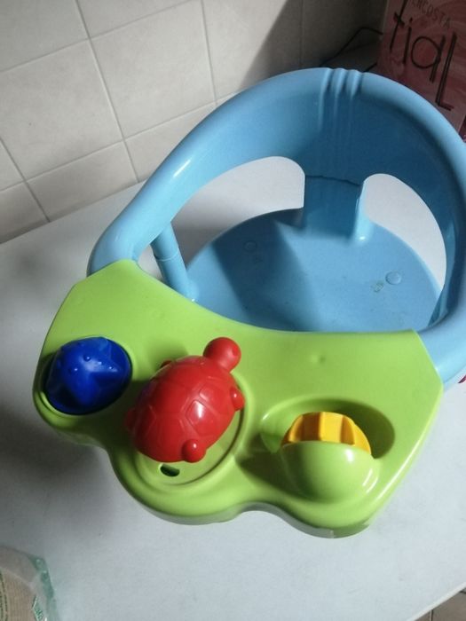 Assento de bebé para banheira