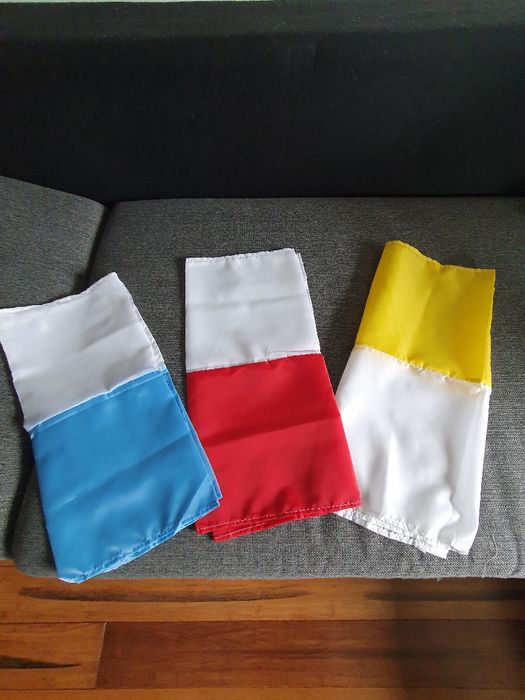 Flagi 120 cm x 65 cm narodowe, kościelna,nadruk