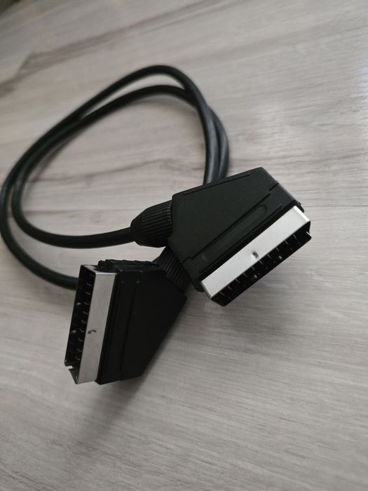 Kabel euro scart 1m