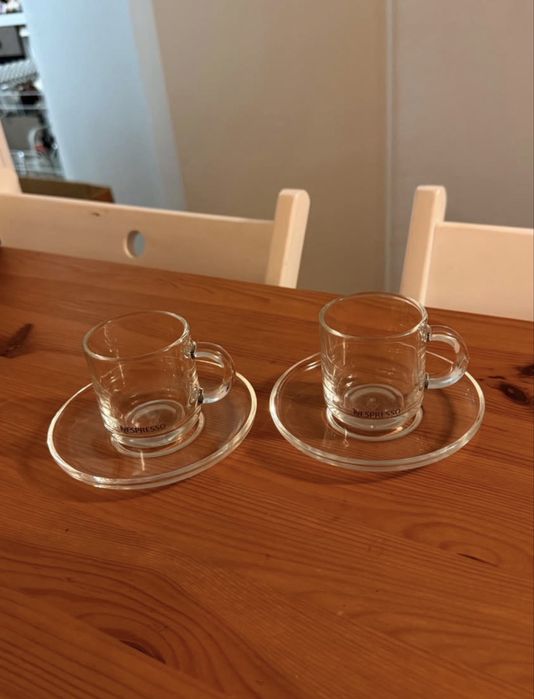 Chavenas de cafe Nespresso