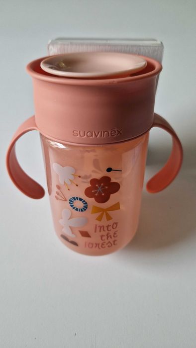 Suavinex Kubek Treningowy Training Cup 360 z Uchwytami 340ml wiek 12m+