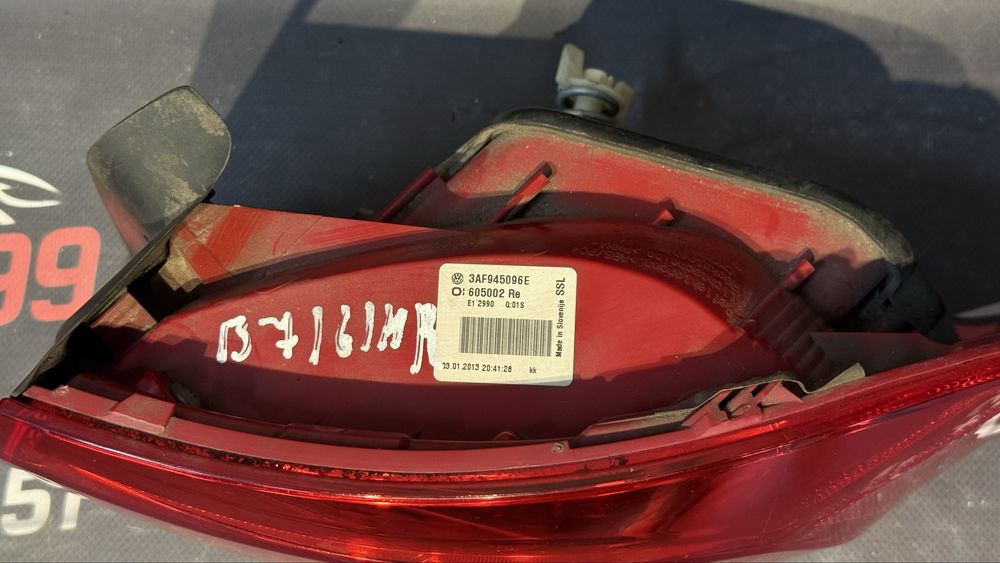 Фонарь в крило правий vw passat b7 європа стопи універсал задній ліхтар пасат б7