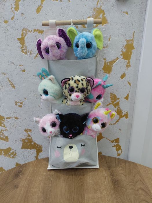 Pluszaki TY Beanie Boos – 8 szt. + półka gratis