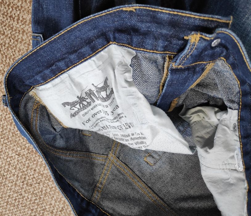 Levi's 511 джинси slim fit оригінал W36 L34 сині