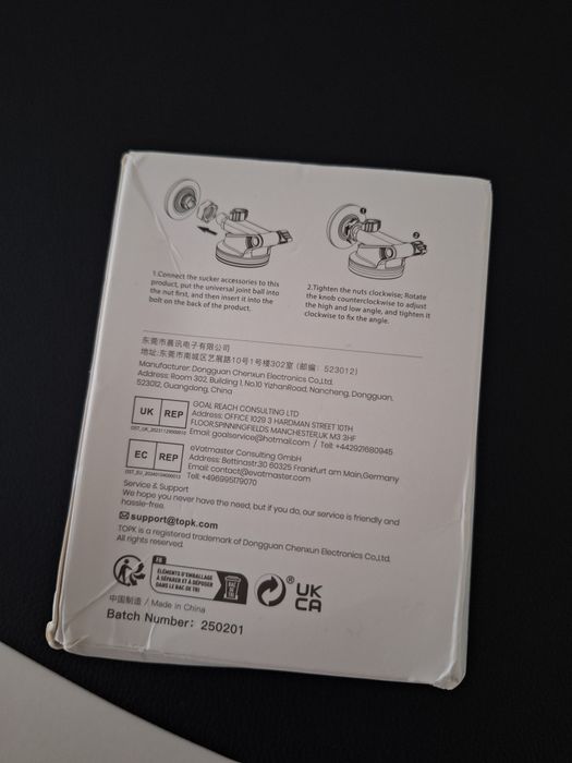 Uchwyt samochodowy na telefon TOPK