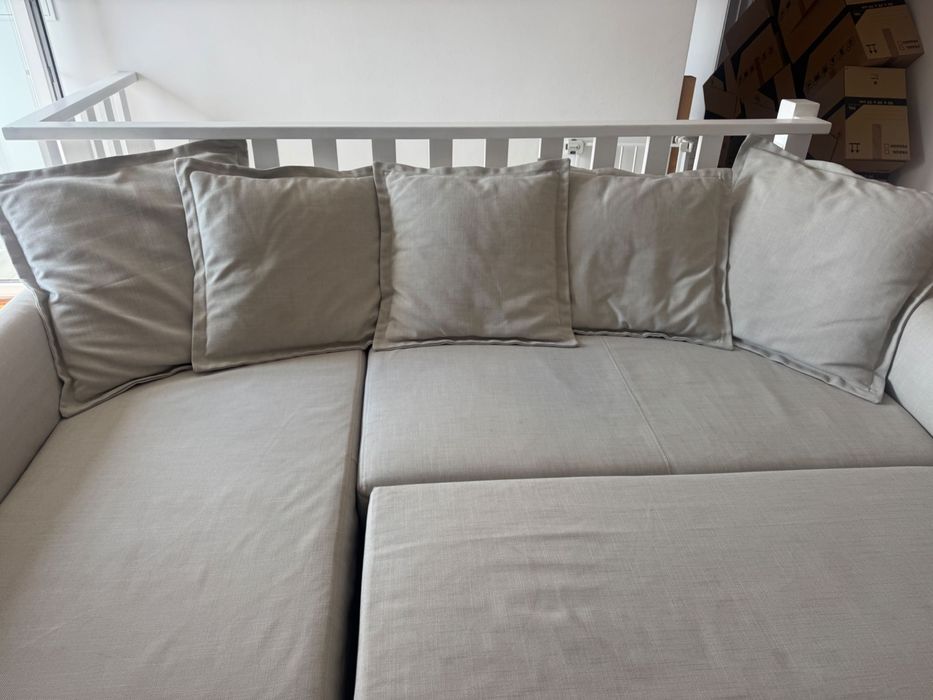 Sofá de canto IKEA em excelente estado – entrega em Lisboa - Limpeza profissional recente