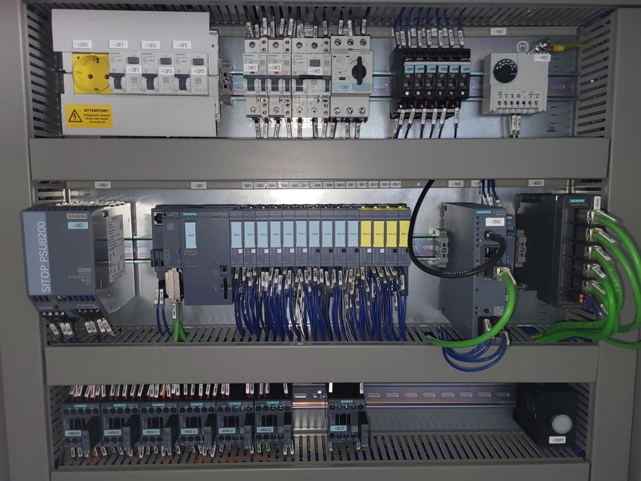 Automatyka przemysłowa, programowanie PLC, diagnostyka, konstrukcja