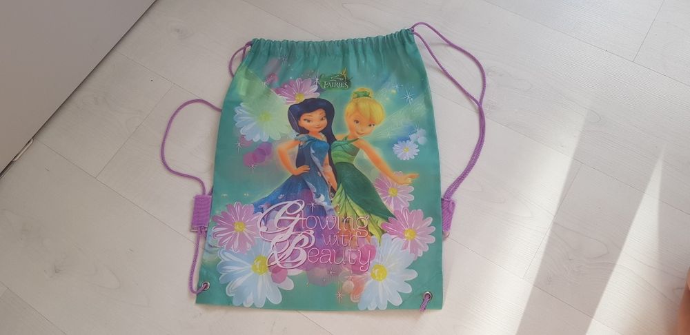 Worek na kapcie strój na w-f Disney Cynka Dzwoneczek