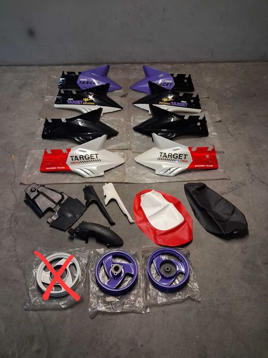 Yamaha Cr50 Target peças novas