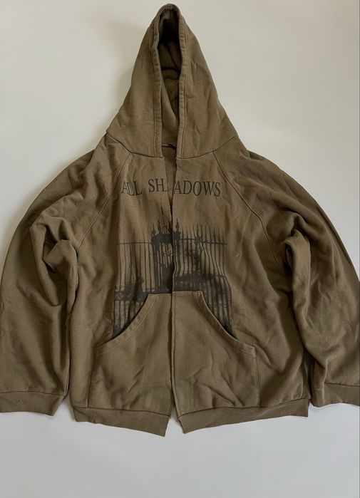 Raf Simons AW05 "All Shadows" hooded sweatshirt Riot Riot Vintage