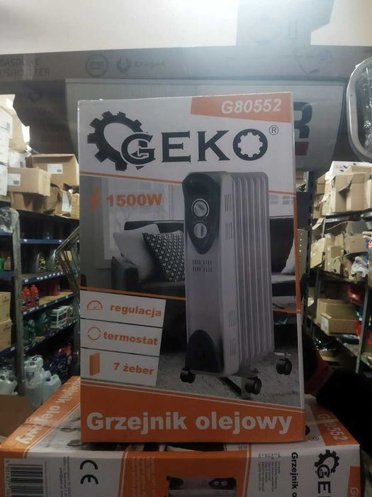 Grzejnik olejowy 7 żeberek 1500W nowy