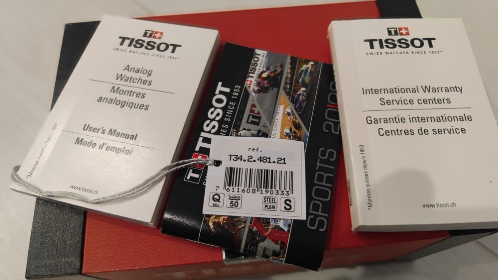 Оригінальний годинник TISSOT T-CLASSIC PR 50 Quartz з позолотою