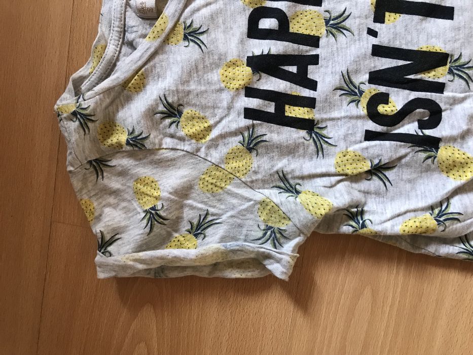 T-shirt estampada ananases