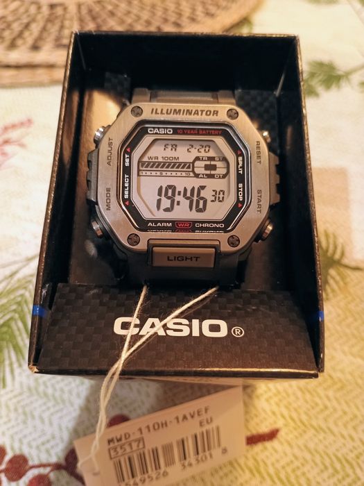 Zegarek Casio mwd-110h-1avef jak NOWY jak G-Shock