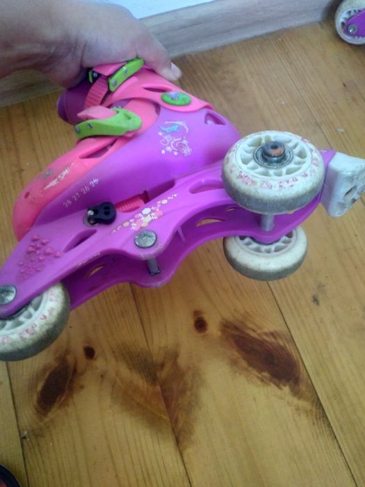 Роликові ковзани 25-28 для маленької принцеси