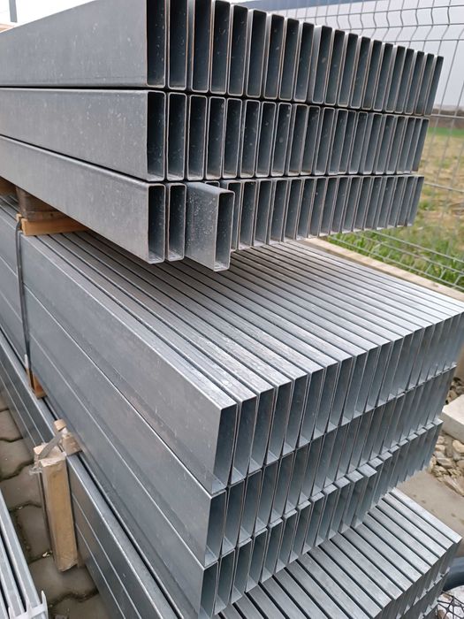 Profil ocynkowany 100x100x3mm słupek profile cynkowane stalowe
