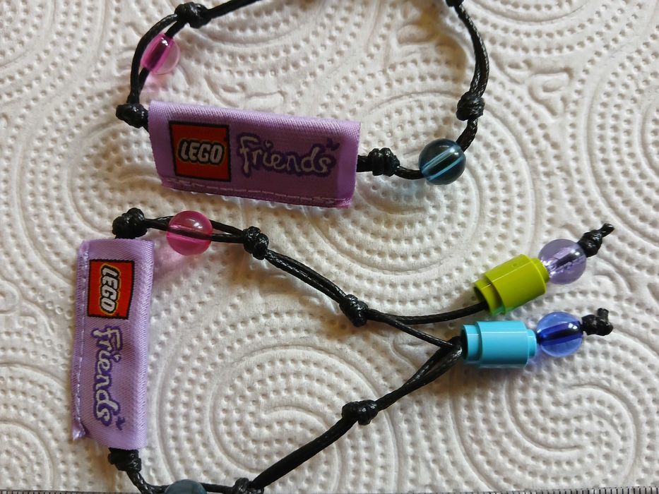 Bransoletki Lego Friends. Nowe, bez metki.